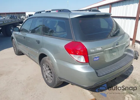 2009 Subaru Outback 2.5I из США, поврежденный, VIN 4S4BP60C597340858
